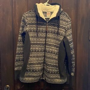 Avalanche Full Zip Jacket with Sherpa Lined Hood